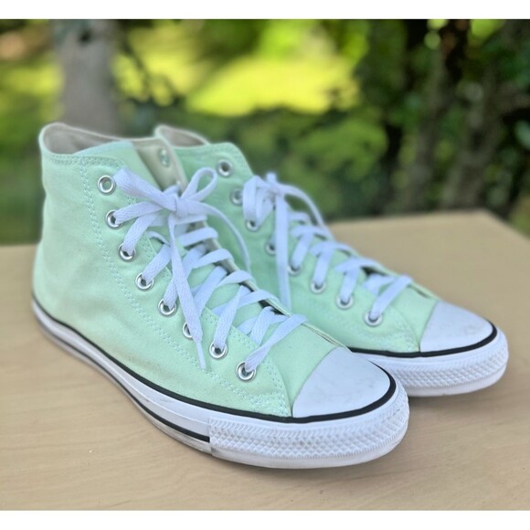 Converse Chuck Taylor Cotton Canvas High Top Green Oxide Size MENS: 9 WMS: 11 - Picture 8 of 14
